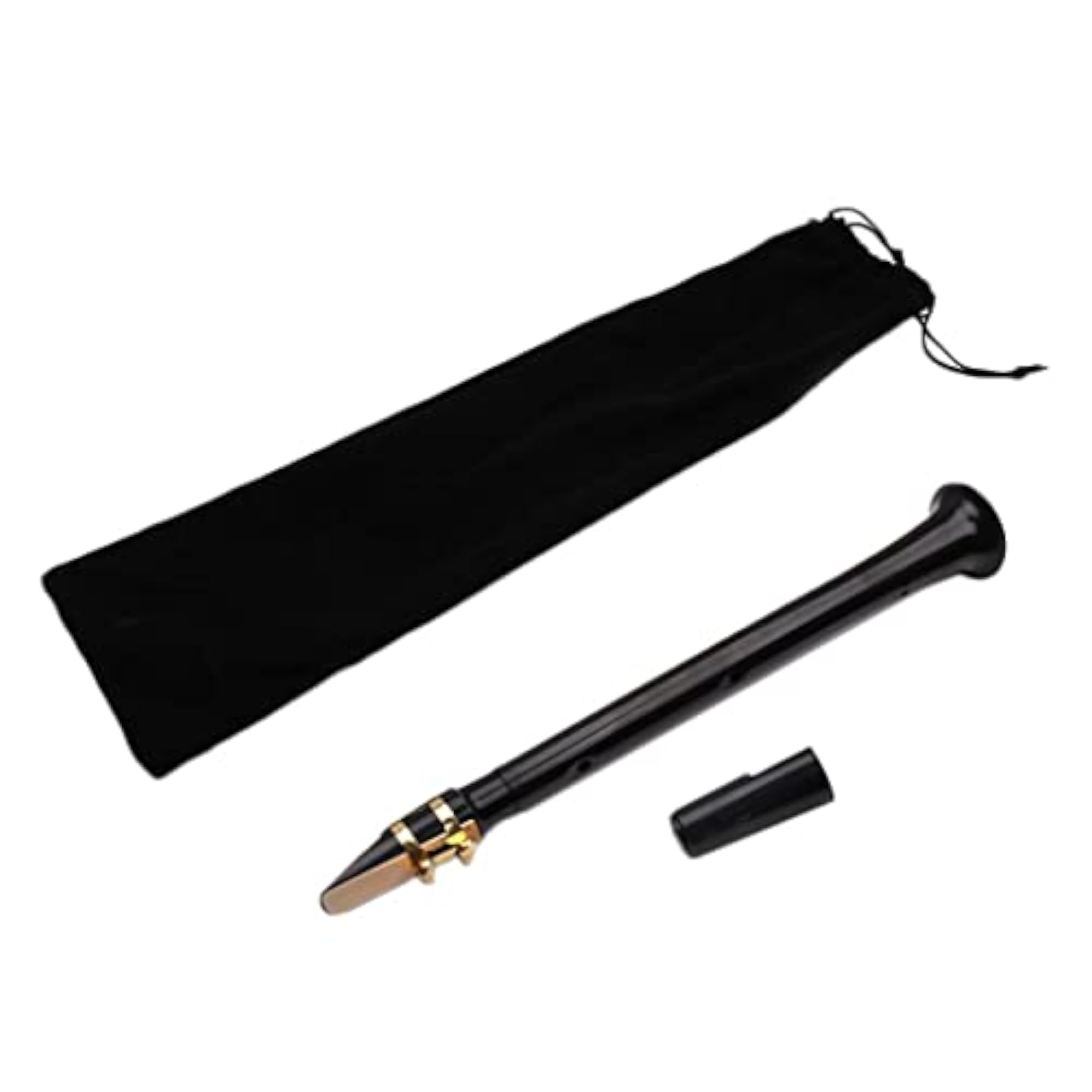 Black Pocket Mini Saxophone with Carrying Bag